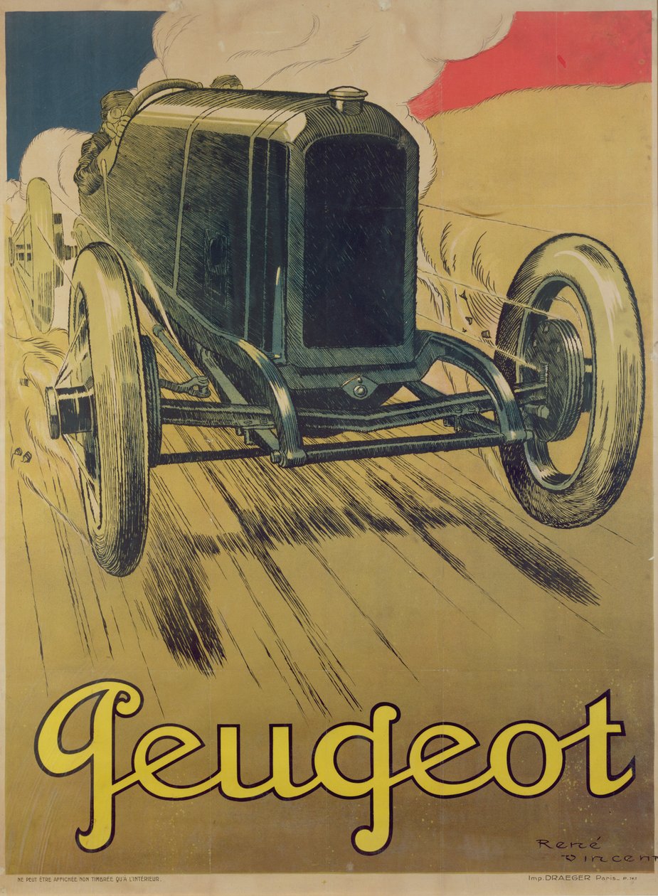 ポスター アート プジョー PEUGEOT